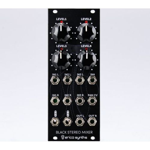 Erica Synths - Black Stereo Mixer V2