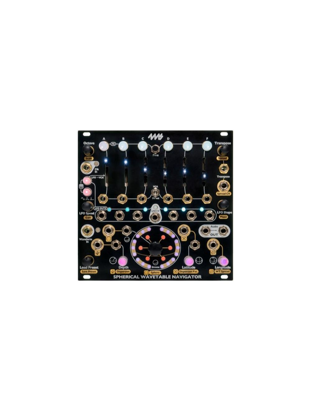 4ms Pedals - Spherical Wavetable Navigator SWN