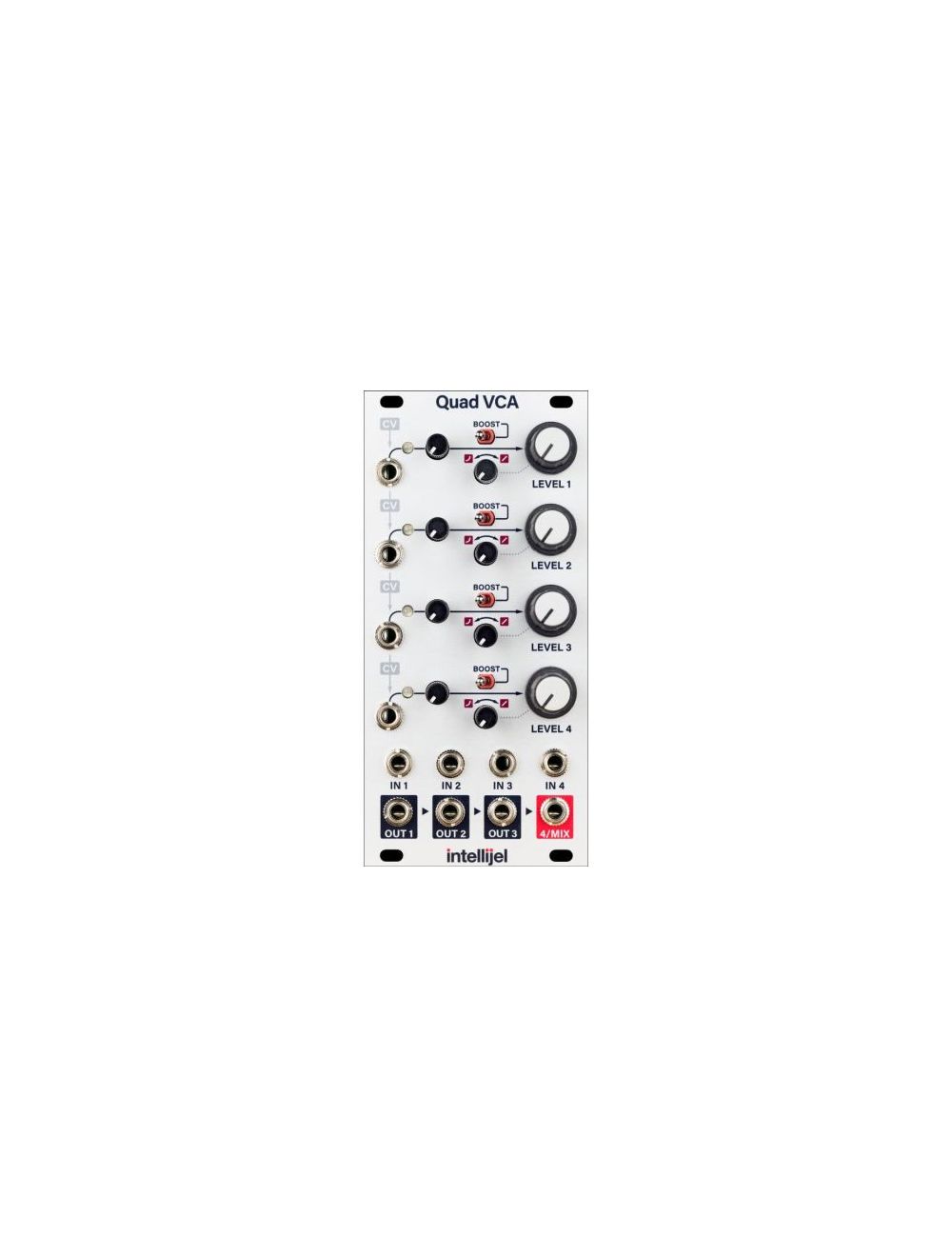 Intellijel designs - Quad VCA